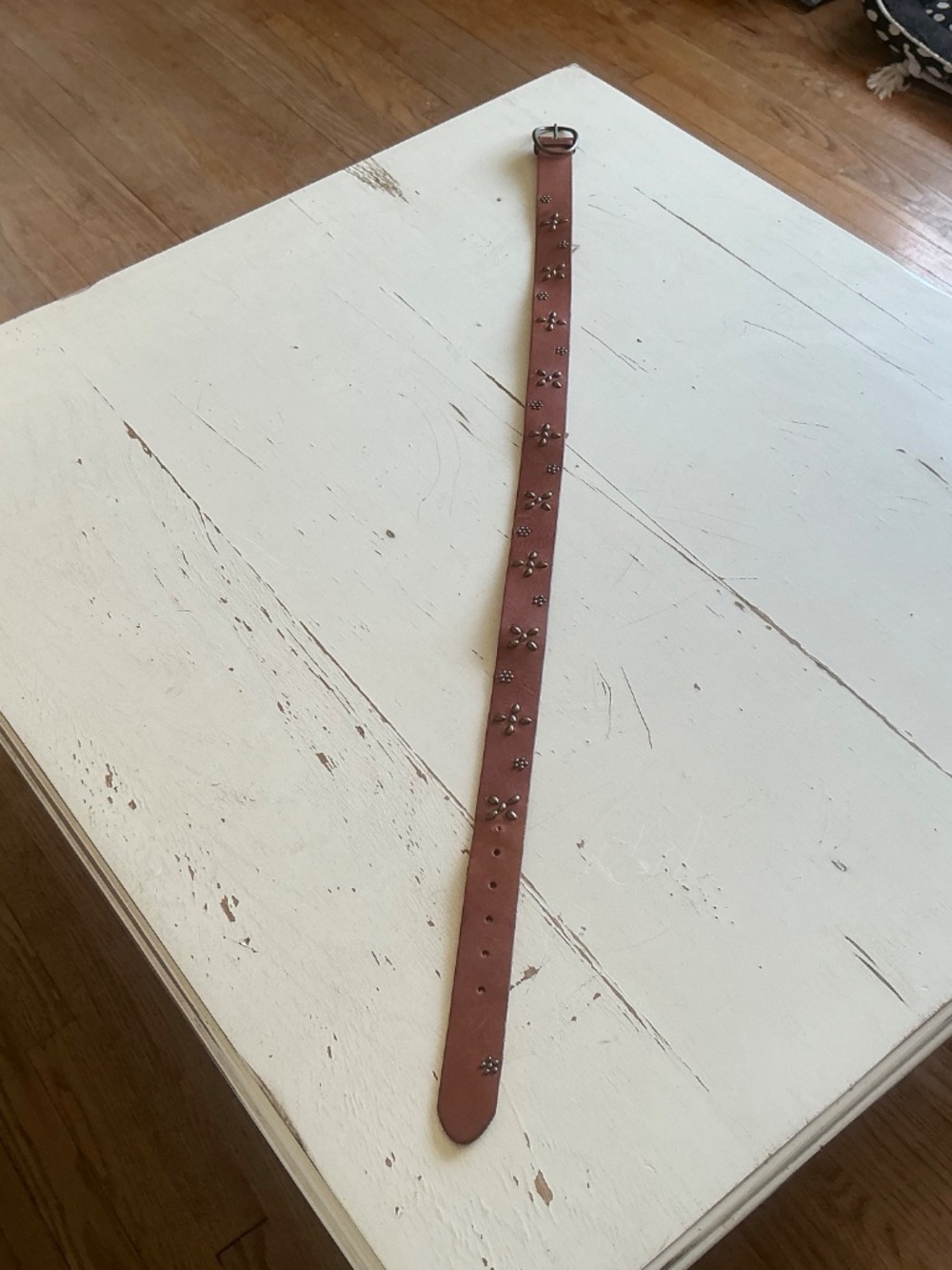 American Eagle studded leather belt Large - Picture 14 of 15